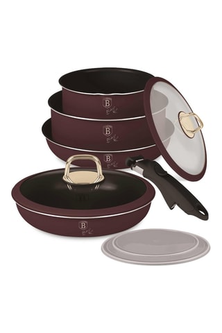 Batterie de cuisine Leonardo - 9 pièces