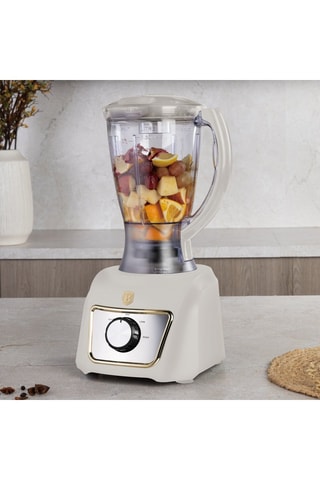 Mixeur 8-en-1 Sahara - 1500 ml - 500 W - 2 vitesses - Blanc et argenté
