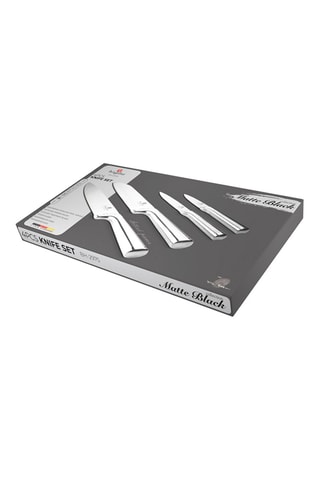 4 couteaux en acier inoxydable