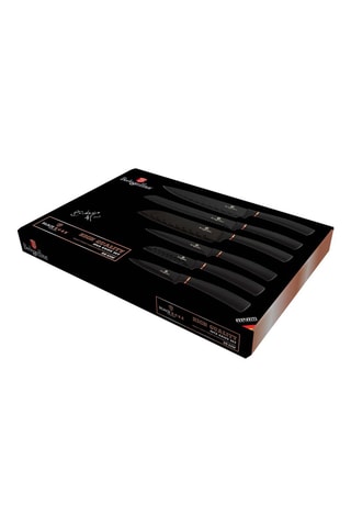 6 couteaux en acier inoxydable