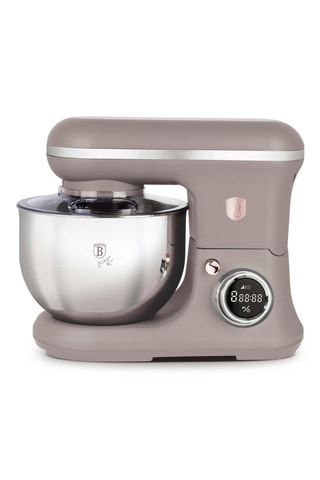 Robot de cuisine en acier inoxydable Taupe - 8 vitesses - 1500 W - Doré, argenté et gris