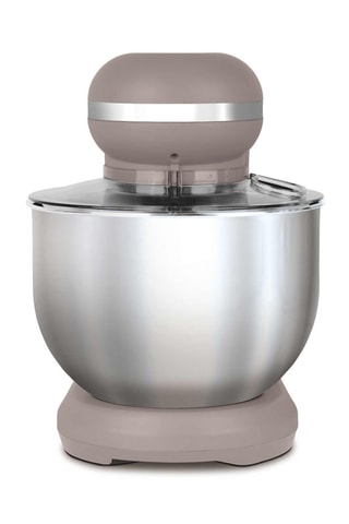Robot de cuisine en acier inoxydable Taupe - 8 vitesses - 1500 W - Doré, argenté et gris