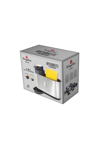 Distributeur de savon en acier inoxydable - 15,8 x 12,7 x 17,8 cm