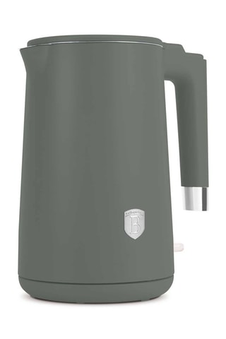 Bouilloire en acier inoxydable Matte Green - 1,7 l - 1800 W - Vert et argenté