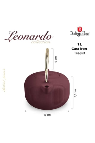 Théière en fonte Leonardo - 1 l