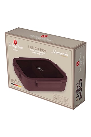 Lunch box en silicone Leonardo - 5,1 x 23,3 x 16,9 cm
