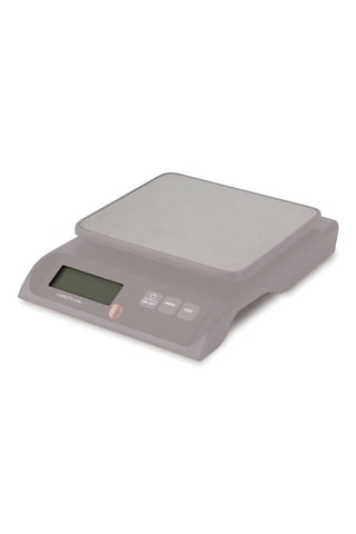 Balance digitale en acier inoxydable Taupe - Jusqu'à 6 kg