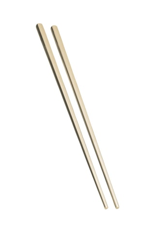 6 paires de baguettes en acier inoxydable Cutlery - 23,5 cm