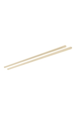 6 paires de baguettes en acier inoxydable Cutlery - 23,5 cm