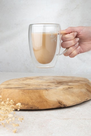 2 mugs en verre borosilicate Kitchen - 30 cl