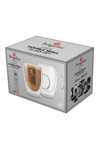2 mugs en verre borosilicate Kitchen - 30 cl