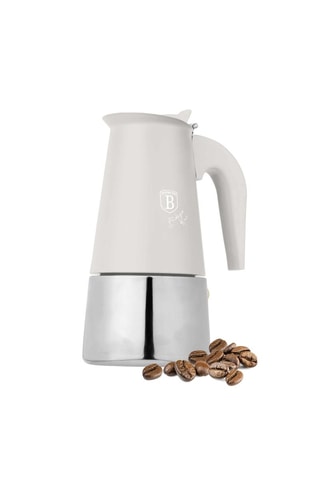 Cafetière en acier inoxydable Sahara - 30 cl - Beige et argenté
