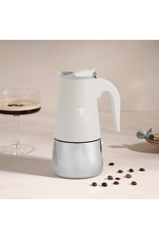 Cafetière en acier inoxydable Sahara - 30 cl - Beige et argenté