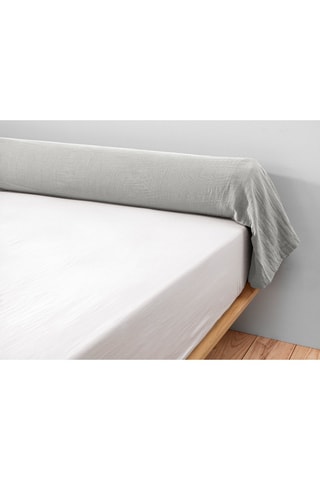 Funda de almohada de gasa de algodón 125 g/m² Gaïa - Nube
