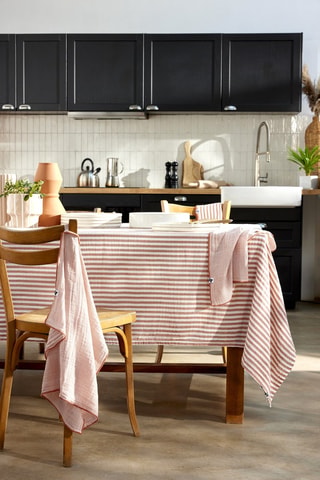 Nappe en gaze de coton Romie - 125 g/m² - Abricot