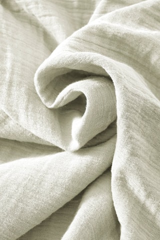 Nappe rectangulaire en coton 125 g/m² Gaïa -  Vert d'eau