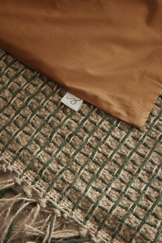 Funda de almohada de percal de algodón 80 hilos/cm² Bally - Marrón