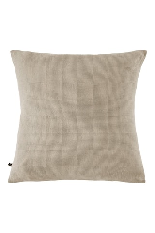 Taie d’oreiller réversible Alma - Beige foncé