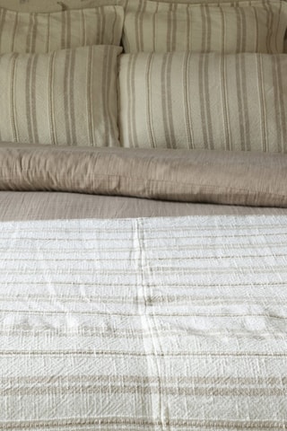 Taie d’oreiller réversible en percale de coton 80 fils/cm² Tom