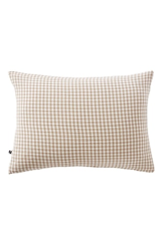 Taie d'oreiller en gaze de coton Vickie - 125 g/m² - Ficelle