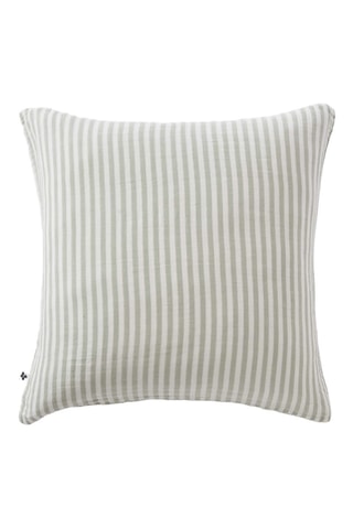 Taie d'oreiller en gaze de coton Romie - Eucalyptus