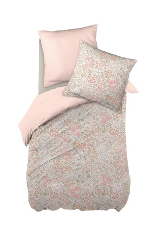Parure de couette en coton 57 fils/cm² Pimprenelle - Rose