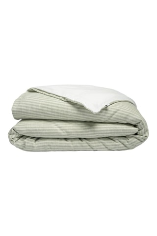 Housse de couette en coton 270 gr/m² Teo - Vert
