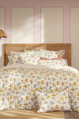 Housse de couette en gaze de coton Adèle - 125 g/m² - Pampa