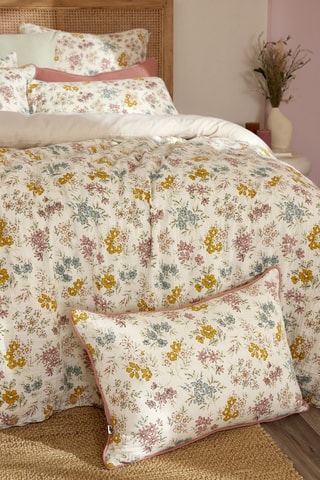 Housse de couette en gaze de coton Adèle - 125 g/m² - Pampa