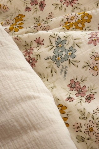 Housse de couette en gaze de coton Adèle - 125 g/m² - Pampa