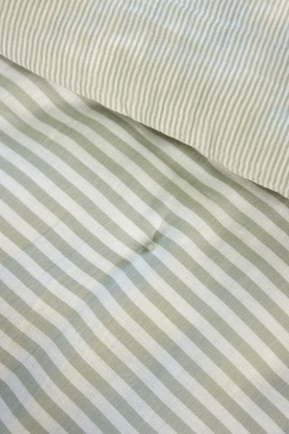 Édredon en gaze de coton Romie - 125 g/m² -  Eucalyptus