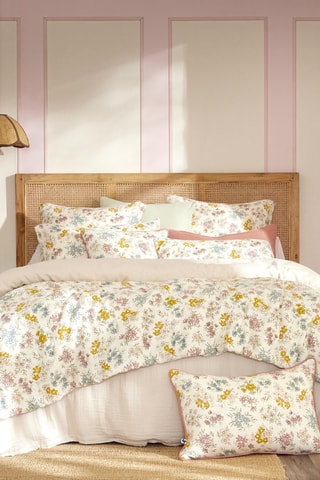 Couvre-lit en gaze de coton Adèle - 125 g/m² - Beige