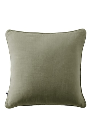 Coussin Gaïa - 45 x 45 cm - Kaki