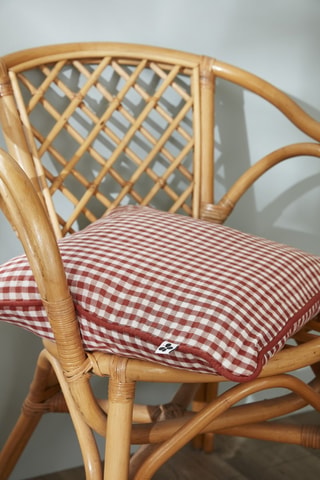 Coussin Vickie - 40 x 60 cm - Terracotta