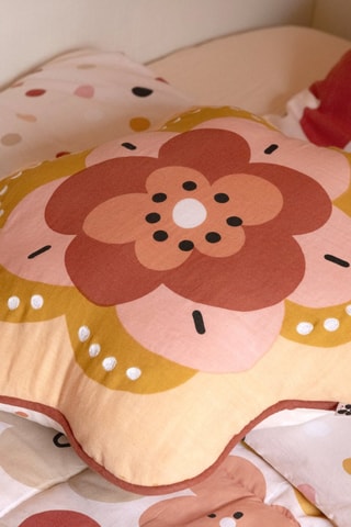 Coussin Barbotine - Beige - 47 x 45 cm