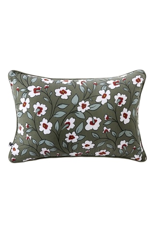 Coussin Flora - Kaki - 40 x 60 cm