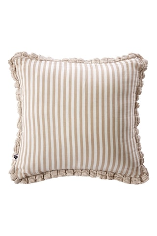 Coussin réversible Romie - Beige - 45 x 45 cm