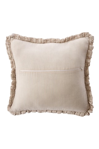 Coussin réversible Romie - Beige - 45 x 45 cm