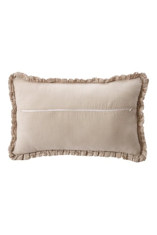 Coussin réversible Romie - Beige - 40 x 60 cm