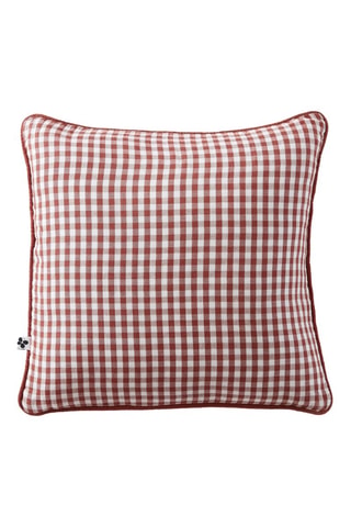 Coussin Vickie - 45 x 45 cm - Terracotta