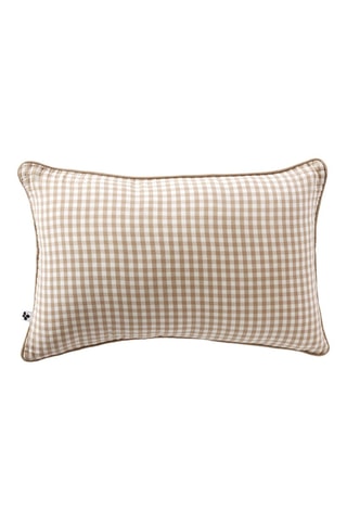 Coussin en gaze de coton Vickie - Ficelle