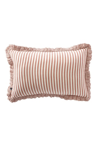 Coussin en gaze de coton Romie - Abricot