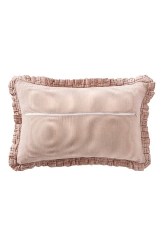Coussin en gaze de coton Romie - Abricot