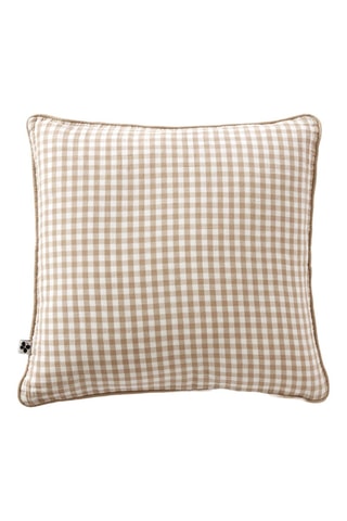 Coussin en gaze de coton Vickie - Ficelle