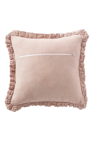 Coussin en gaze de coton Romie - Abricot
