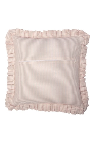Coussin en coton Pimprenelle - Rose