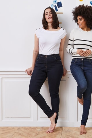 Jean skinny - Bleu marine