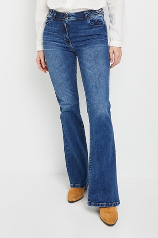 Jean bootcut - Bleu