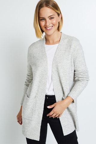 Gilet - Gris clair chiné