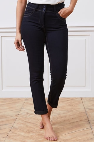 Jean taille haute - Noir